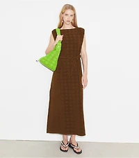 Terry Jacquard Maxi Dress