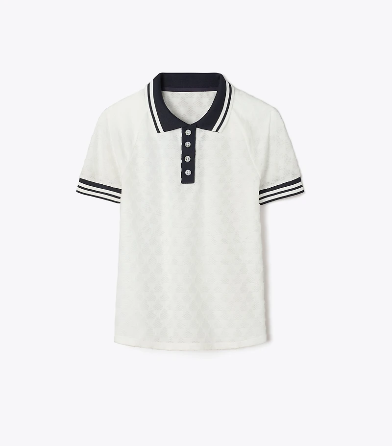 Terry Jacquard Polo