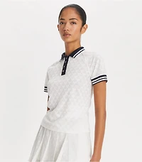 Terry Jacquard Polo