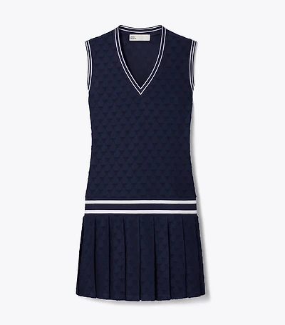Terry Jacquard Tennis Dress