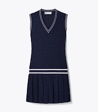 Terry Jacquard Tennis Dress