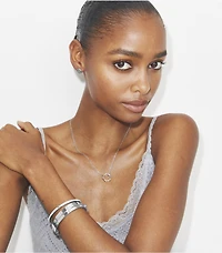 Thin Kira Enamel Bracelet