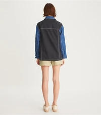 Topstitch Denim Jacket