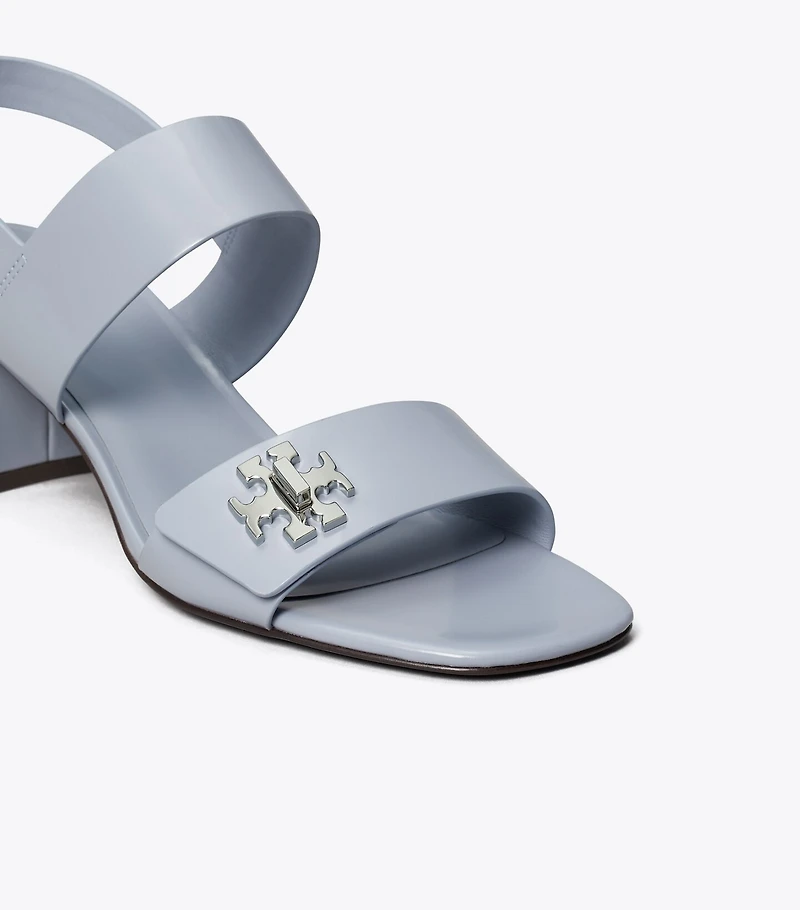 Turnlock Heeled Sandal