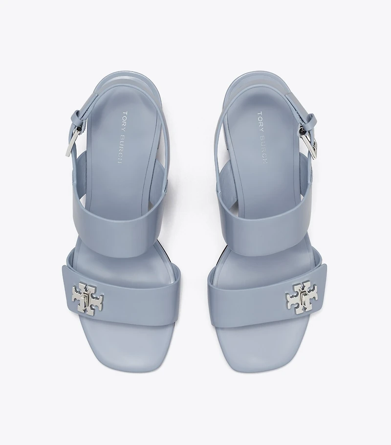 Turnlock Heeled Sandal