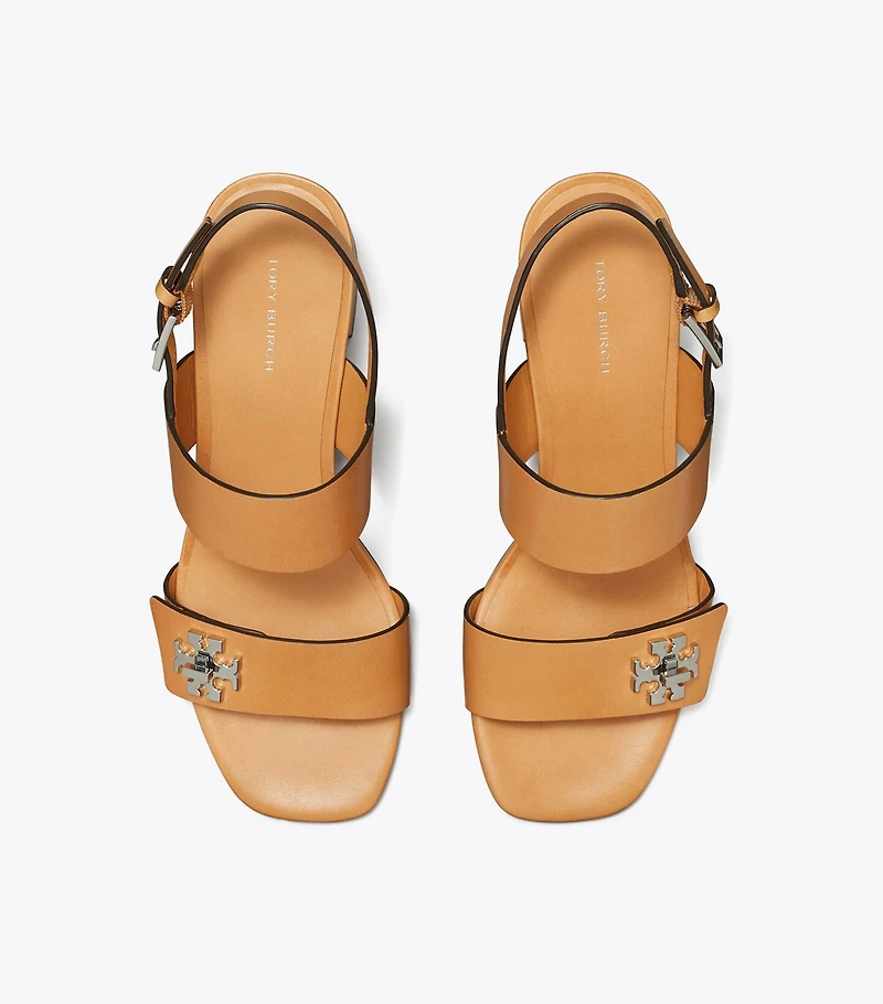 Turnlock Heeled Sandal