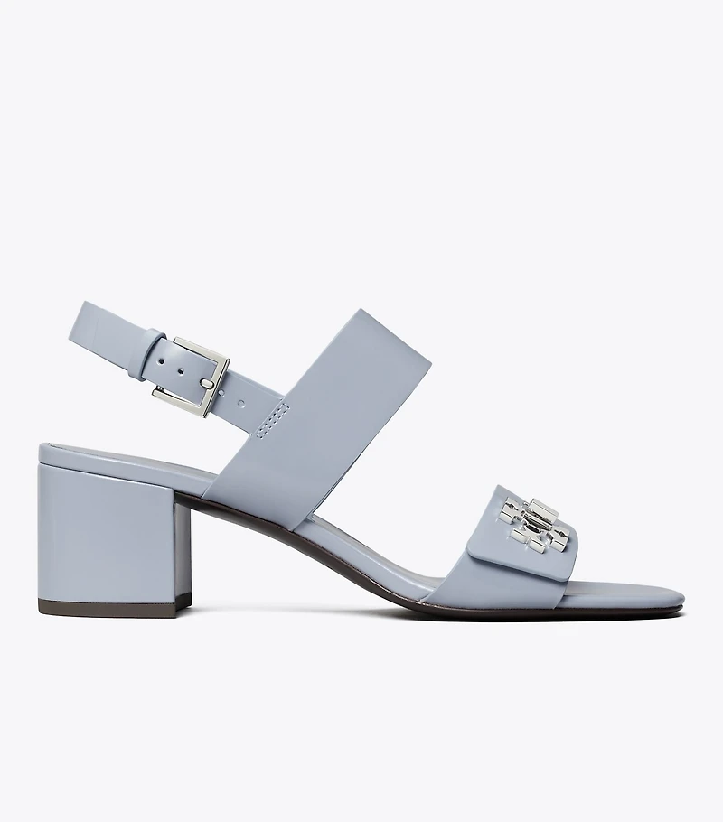 Turnlock Heeled Sandal