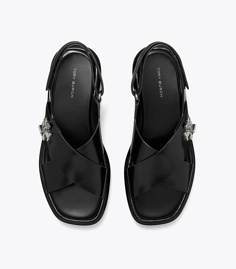 Turnlock Platform Sandal