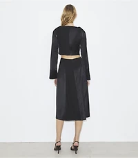 Twisted Viscose Dress