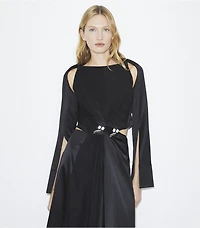 Twisted Viscose Dress