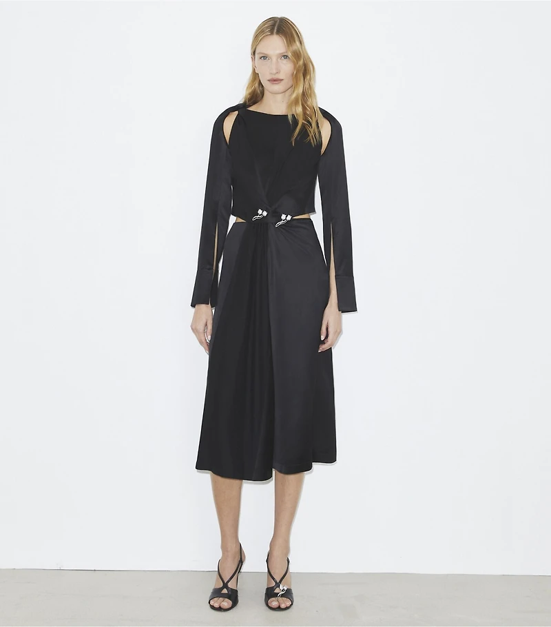 Twisted Viscose Dress