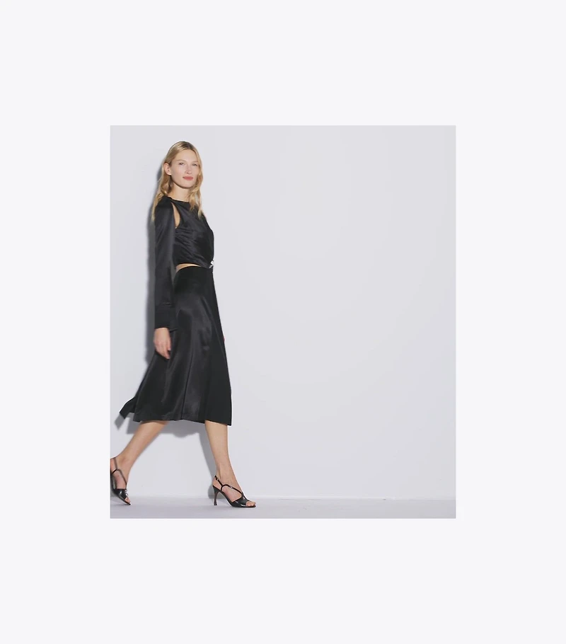 Twisted Viscose Dress