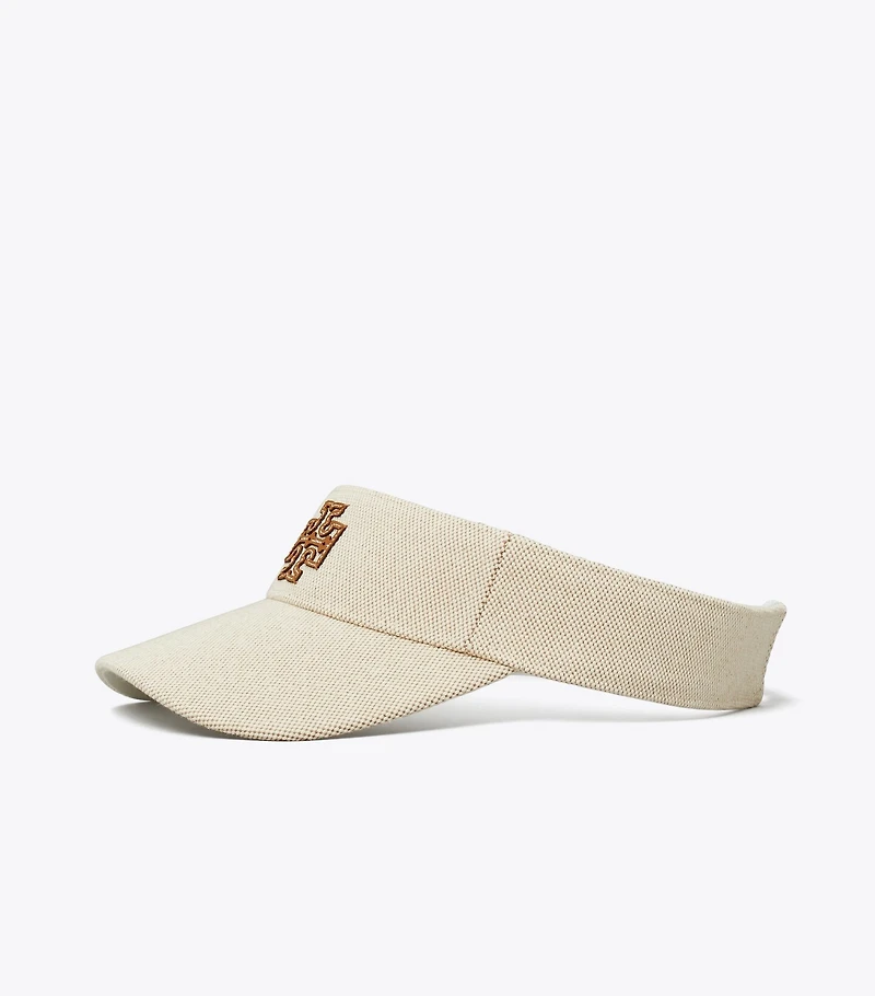 Two-Tone Canvas Visor