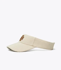 Two-Tone Canvas Visor