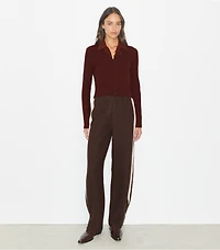 V-Neck Wool Cardigan