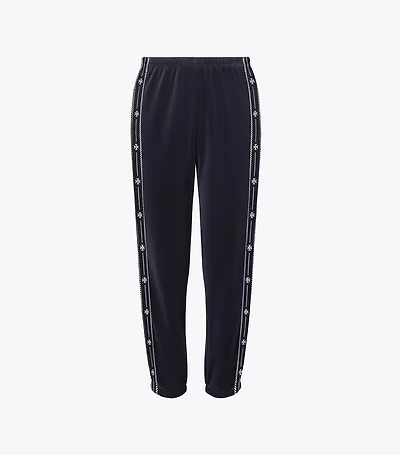 Velour Logo Jogger