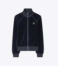 Velour Track Jacket