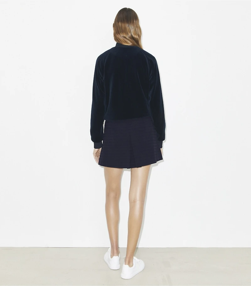 Velour Track Jacket