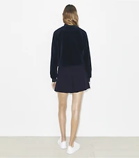 Velour Track Jacket