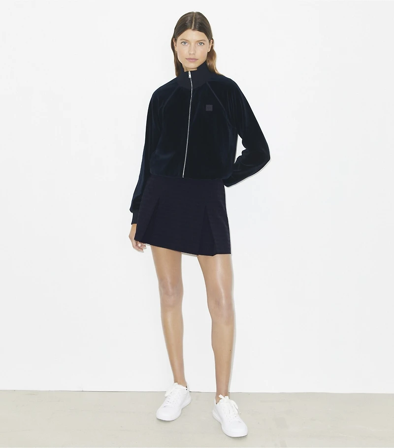 Velour Track Jacket