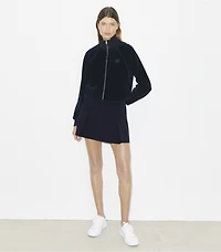 Velour Track Jacket