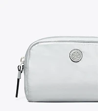 Virginia Metallic Curved Cosmetic Case
