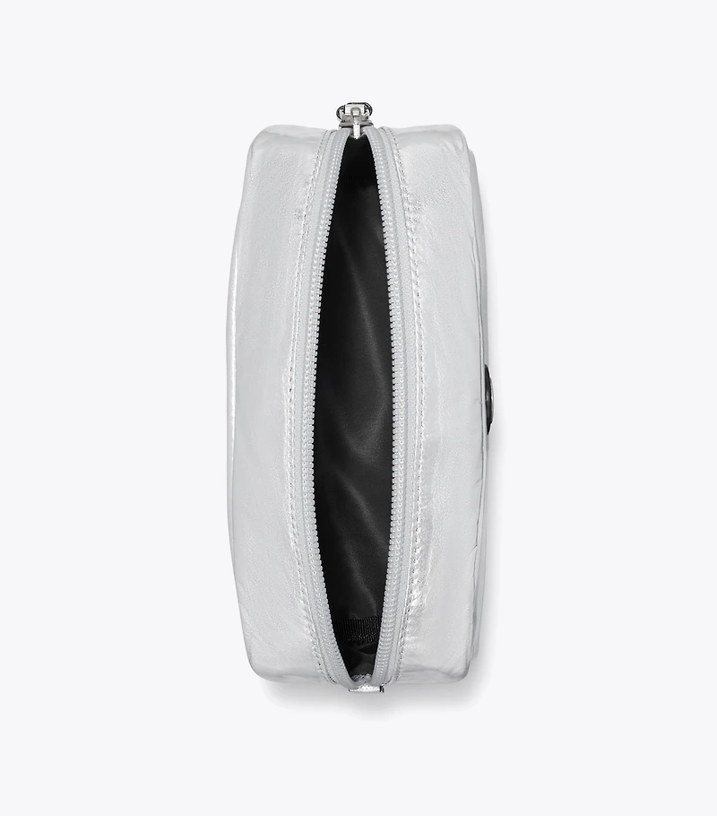 Virginia Metallic Curved Cosmetic Case