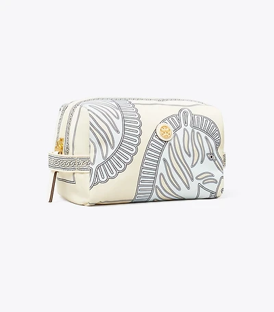 Virginia Printed Large Cosmetic Case