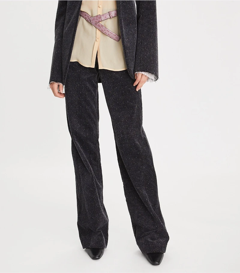 Wide-Leg Corduroy Pant