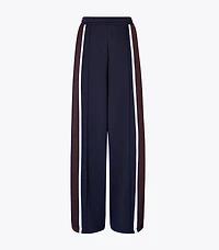 Wide-Leg Jersey Track Pant