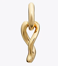 Wishbone Huggie Earring