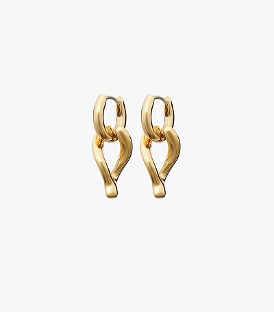 Wishbone Huggie Earring