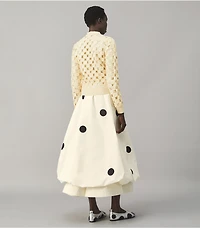 Wool Guipure Cardigan