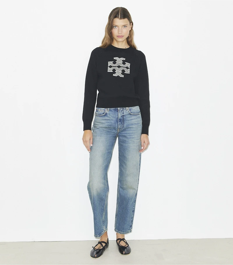 Wool Logo Sweater