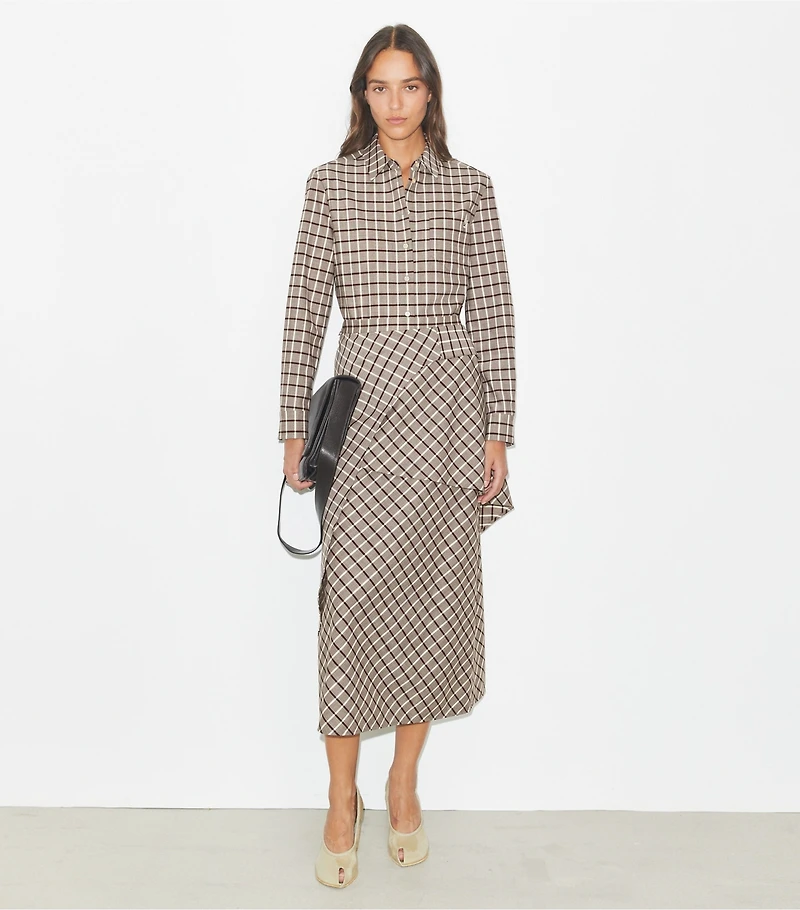 Wool Wrap Skirt