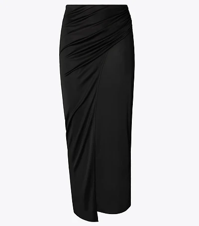 Wrap Jersey Skirt