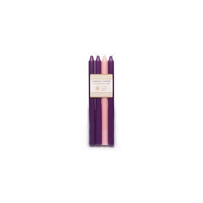 Unscented Taper Candles