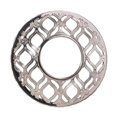 Chrome Trellis Illuma-Lid® Jar Candle Topper