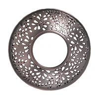 Sheridan Collection Bronze Floral Illuma-Lid® Jar Candle Topper