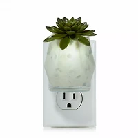 Faceted Succulent ScentPlug® Diffuser with Light
