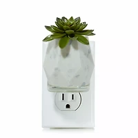 Faceted Succulent ScentPlug® Diffuser with Light