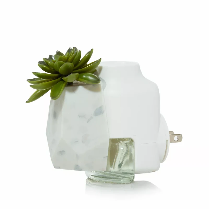 Faceted Succulent ScentPlug® Diffuser with Light
