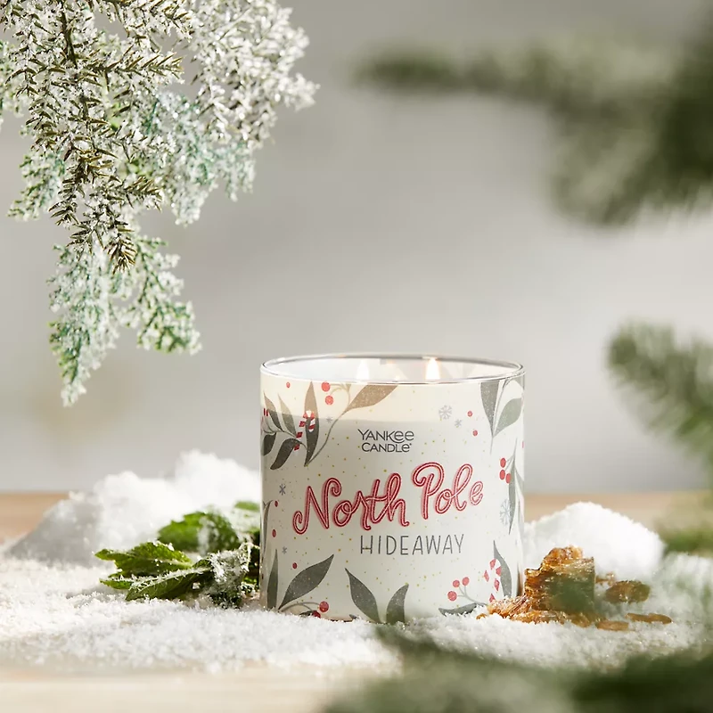 North Pole Hideaway 3-Wick Candle