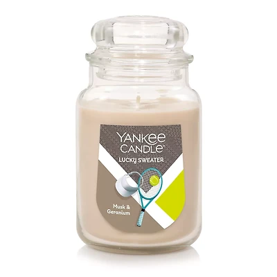 Lucky Sweater Original Large Jar Candle