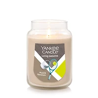 Lucky Sweater Original Large Jar Candle