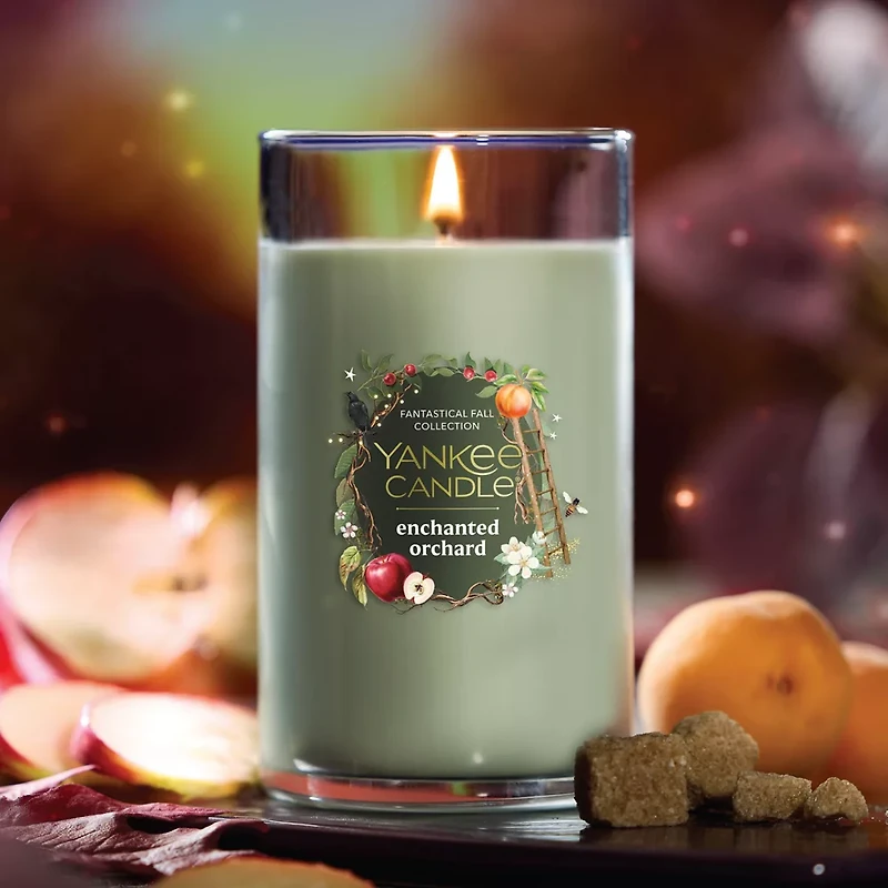 Enchanted Orchard Medium Pillar Candle