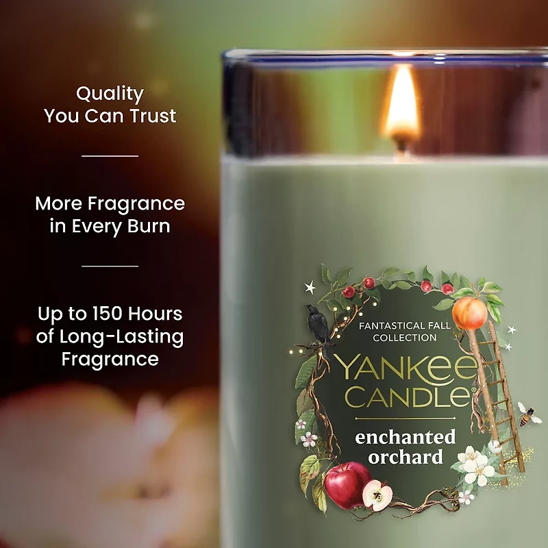 Enchanted Orchard Medium Pillar Candle