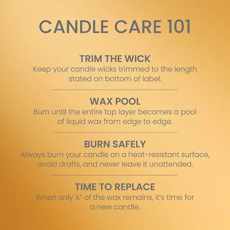 Golden Pumpkin Medium Pillar Candle