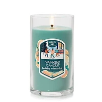 Holiday Winterfest Medium Pillar Candle