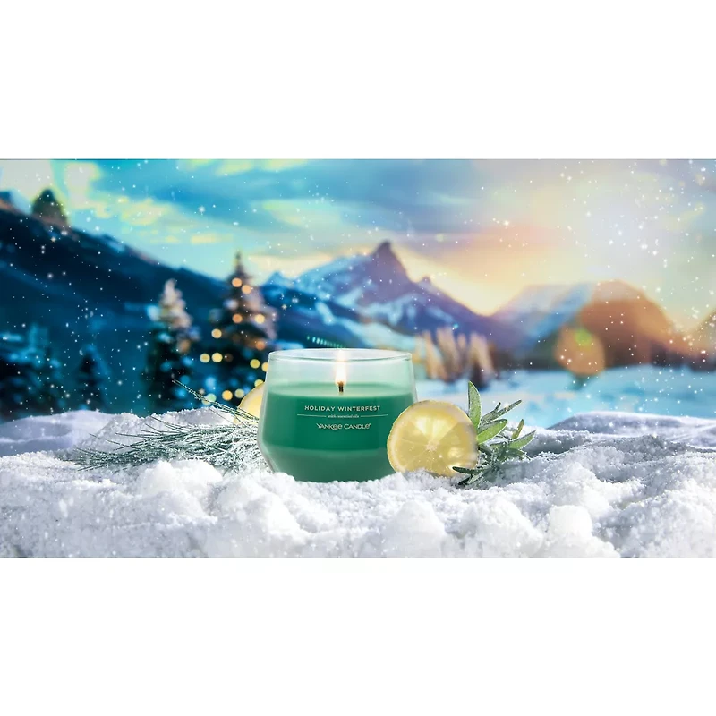 Holiday Winterfest Studio Candle